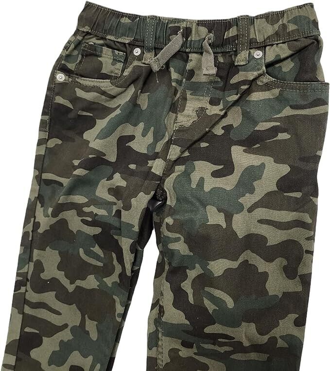 Levis Youth Boys Camo Pants Levi Strauss Joggers Hunting Stretch Twill Size 8