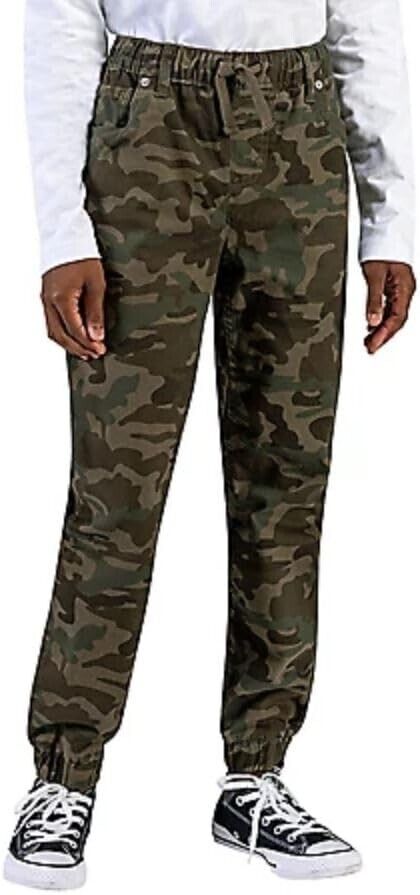 Levis Youth Boys Camo Pants Levi Strauss Joggers Hunting Stretch Twill Size 8