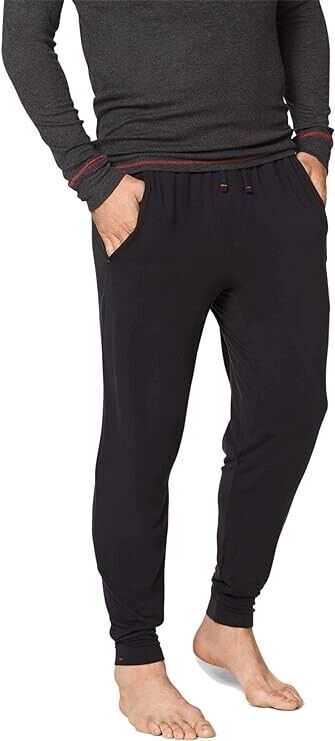 Tommy John Second Skin Pajama Lounge Pant Jogger Pants Breathable Black XL