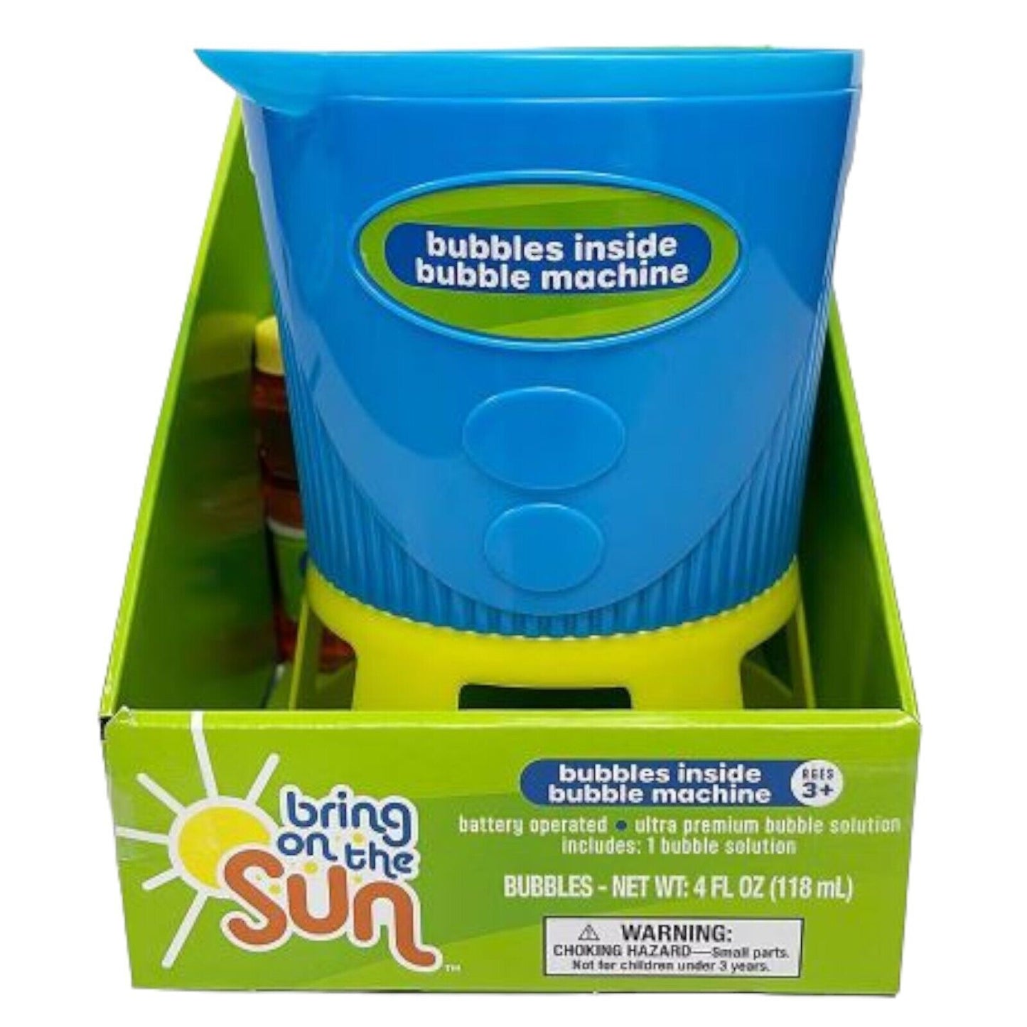 Bubble Blower Machine Summer Outdoor Toy Bubbles Included Battery Operated 3+