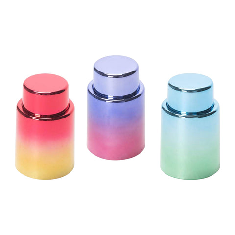 Cork Pops Vacuum Wine Stoppers, Metallic Ombre - Sammi's Attic