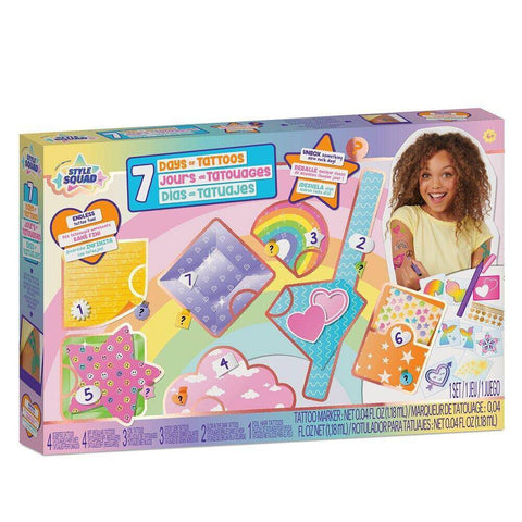 Girls Temporary Tattoos Scented Tattoo Sticky Gems Stencil BFF Glow in the Dark
