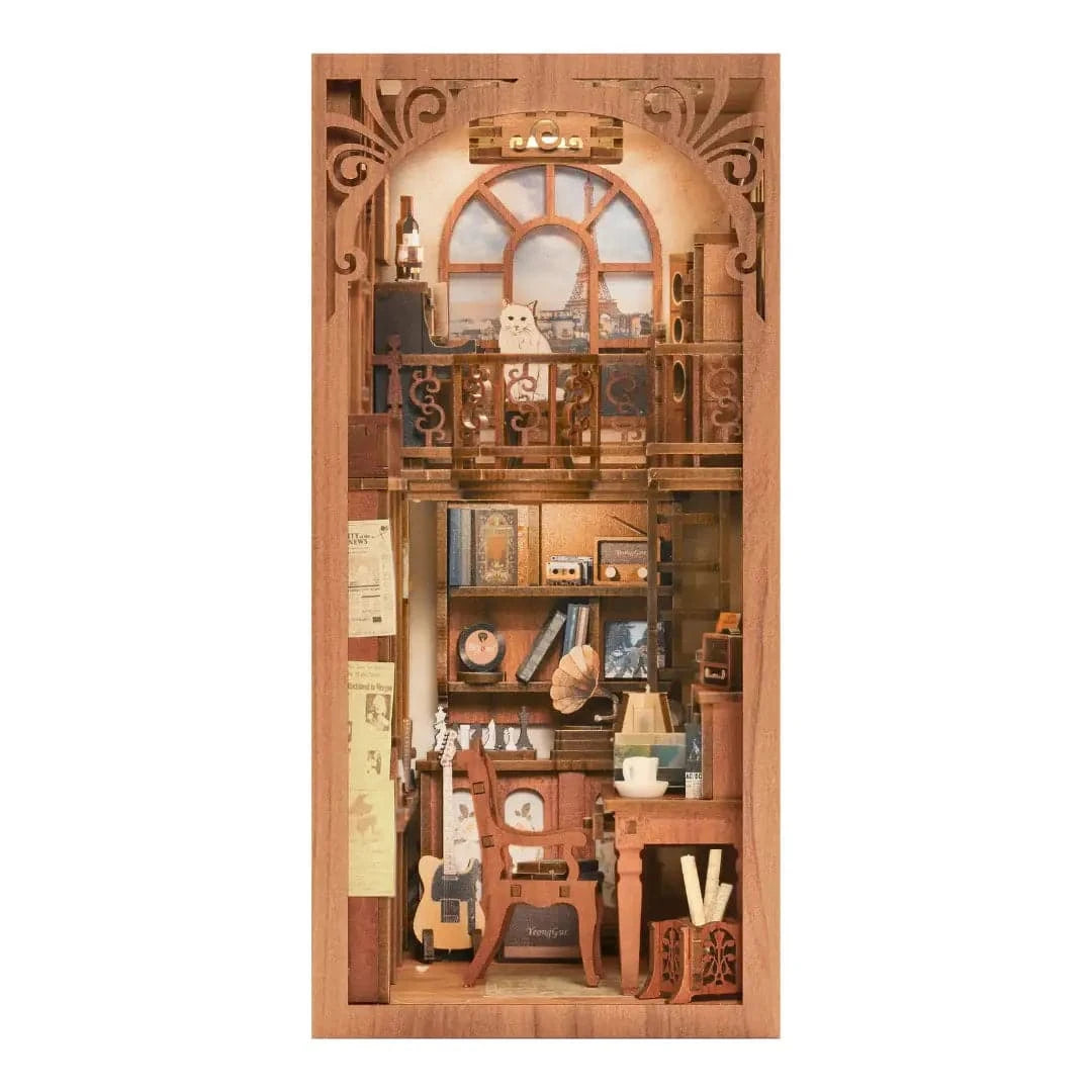 Hands Craft Diy Book Nook Kit: The Secret Rhythm With Dust Cover - Sammi's Attic
