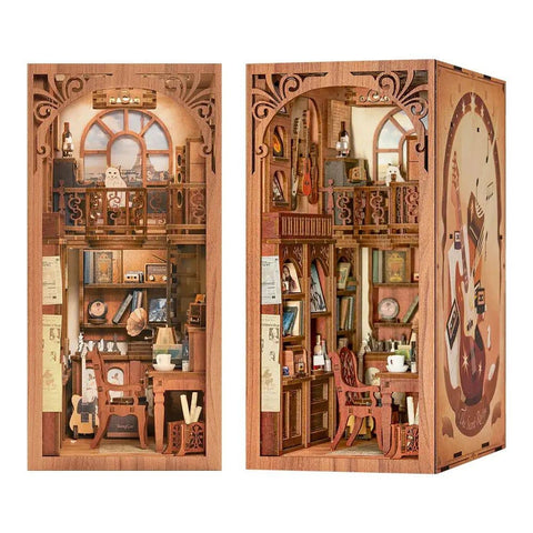 Hands Craft Diy Book Nook Kit: The Secret Rhythm With Dust Cover - Sammi's Attic