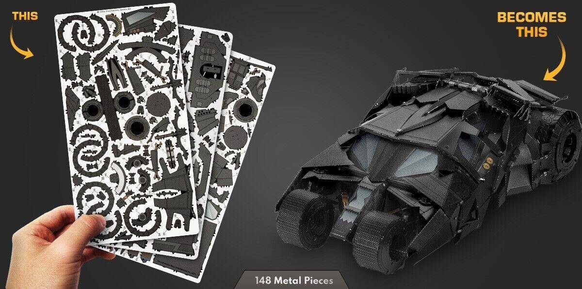 Metal Earth Batman Tumbler Vehicle 3D Model Kit - Sammi's Attic
