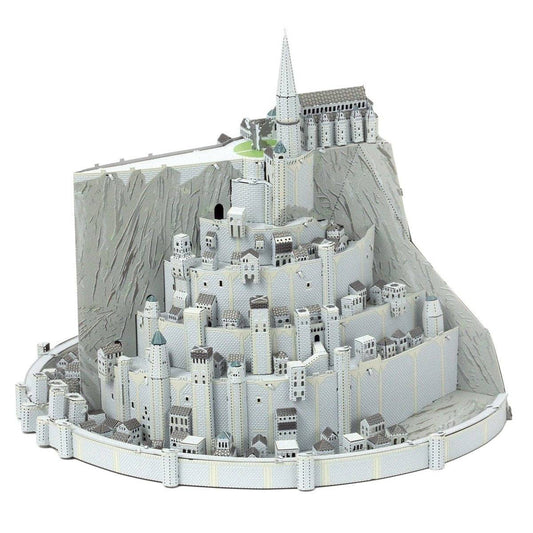 Metal Earth Lord of the Rings Minas Tirith Premium 3D Model Kit, Gray 864755