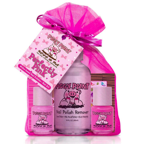 Piggy Paint Nail Polish Gift Set Perfectly Pink - Sammi's Attic