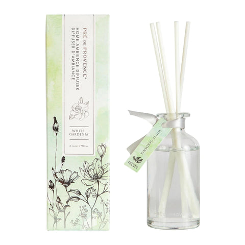 Pre De Provence Home Ambiance Diffuser, White Gardenia 3 oz - Sammi's Attic