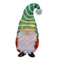 Candy Cane Lane Pre-Lit Gnome 3D Christmas Yard Decor LED Lights 20"